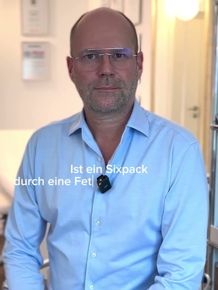 Instagram Reel Dr. Heitland: Sixpack durch Fettabsaugung?